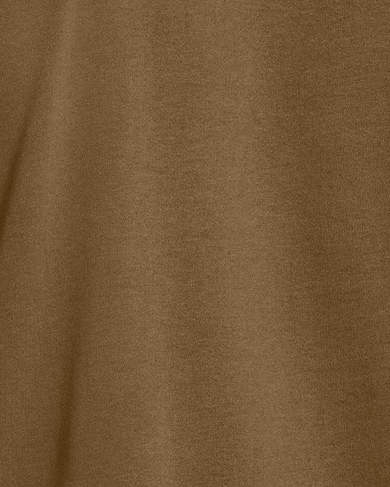 Men's UA Heavyweight Left Chest Patch Short Sleeve, Brown, pdpMainDesktop image number 1