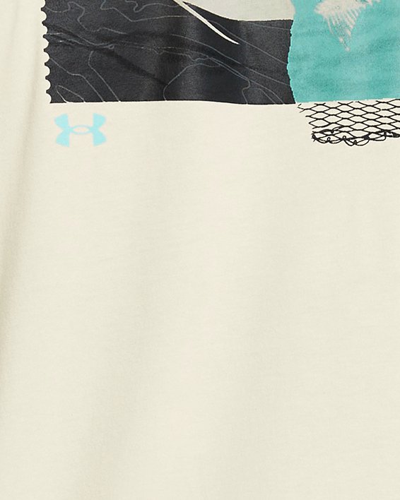 男士UA UA Marlin短袖T恤 in Brown image number 1