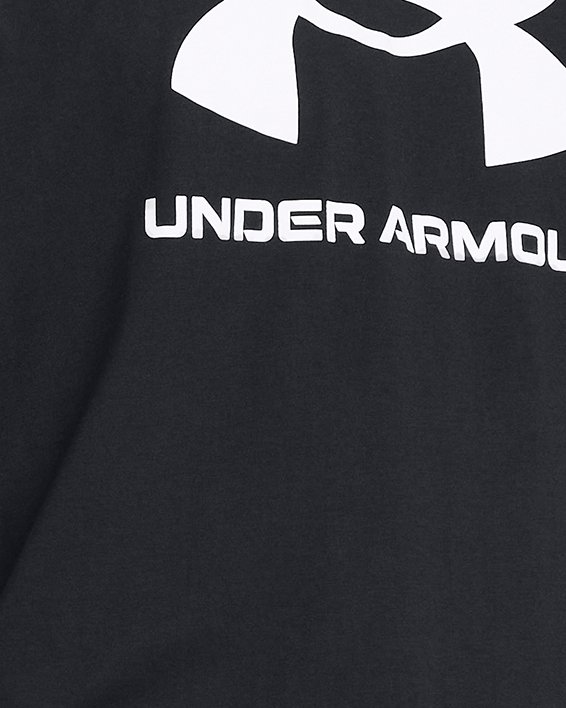 Herenshirt UA Sportstyle Logo met korte mouwen, Black, pdpMainDesktop image number 0
