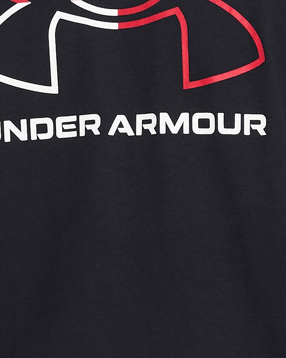 Men's UA Foundation Short Sleeve in Black image number 0