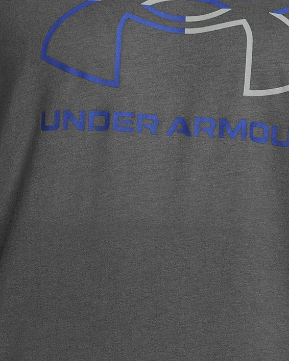 Męska koszulka z krótkimi rękawami UA Meridian, Gray, pdpMainDesktop image number 0
