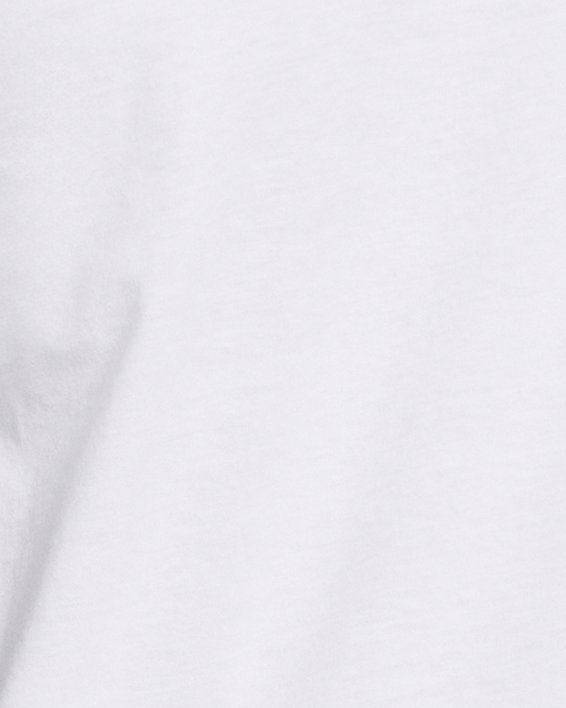 Maglia a maniche corte UA Foundation da uomo, White, pdpMainDesktop image number 1