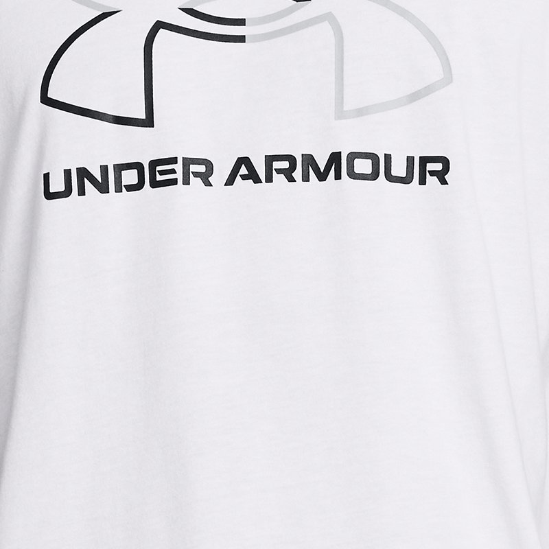 Men's Under Armour Foundation Short Sleeve White / Mod Gray / Black XXL