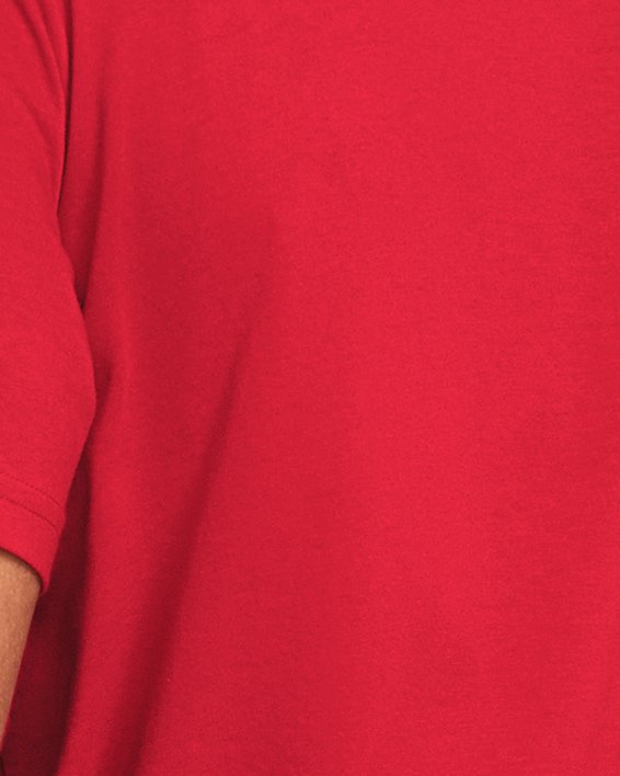 Men's UA Foundation Short Sleeve, Red, pdpMainDesktop image number 1