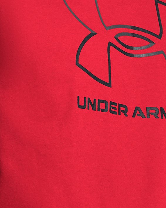 Men's UA Foundation Short Sleeve, Red, pdpMainDesktop image number 0