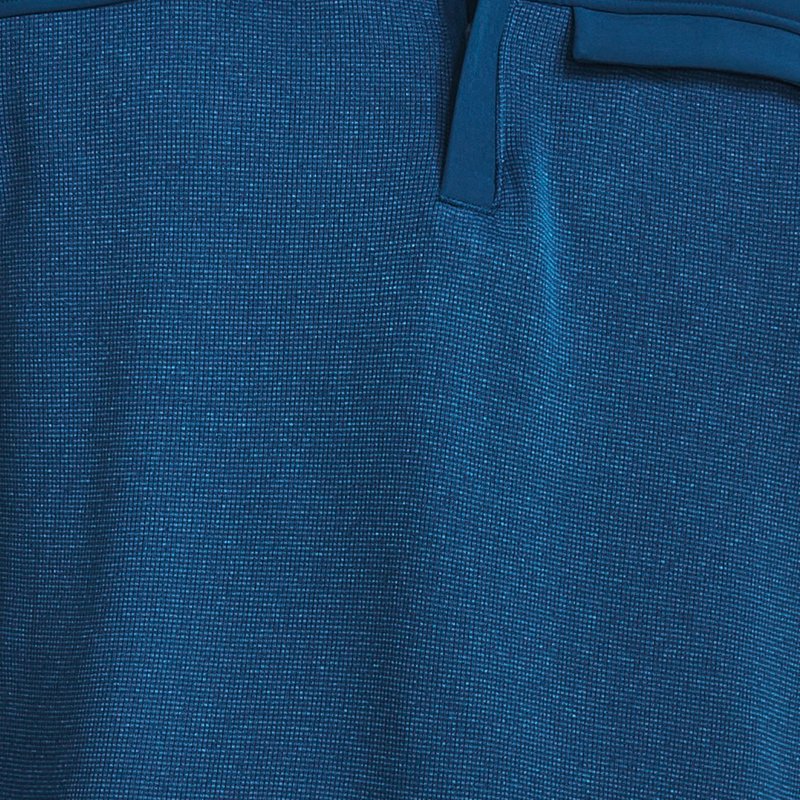 Men's  Under Armour  Storm SweaterFleece ½ Zip Varsity Blue / White XXL