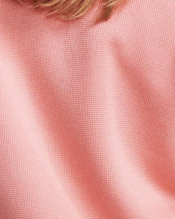 여성 UA Storm 스웨터플리스 ½ 집 in Pink image number 1