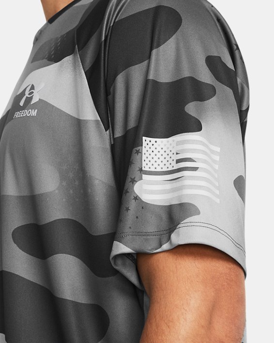 Men's UA Tech™ Freedom Camo Short Sleeve