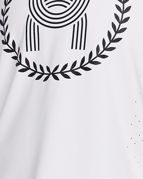 Camiseta de tirantes UA Launch Elite para mujer, White, pdpMainDesktop image number 0