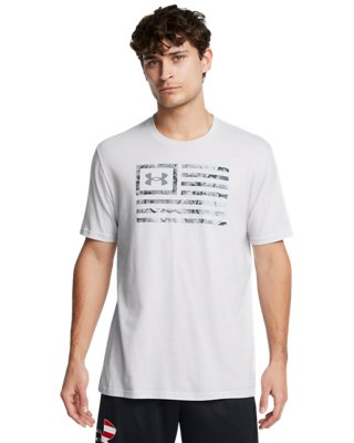 Under Armour Freedom Flag Printed Tee — 014-GREY