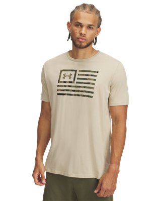 Under Armour Freedom Flag Printed Tee — 291-Sand