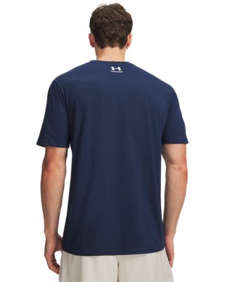 Мужская футболка Under Armour UA Freedom Flag Printed, цвет: Серый — фото 2