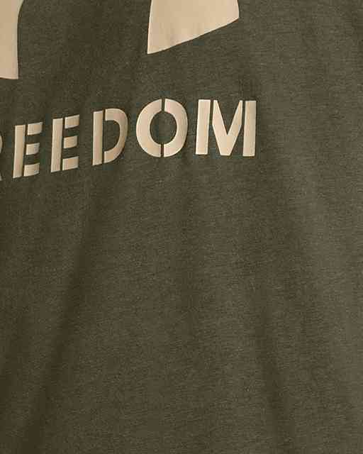 Men's UA Freedom Big Flag Logo Lockup T-Shirt