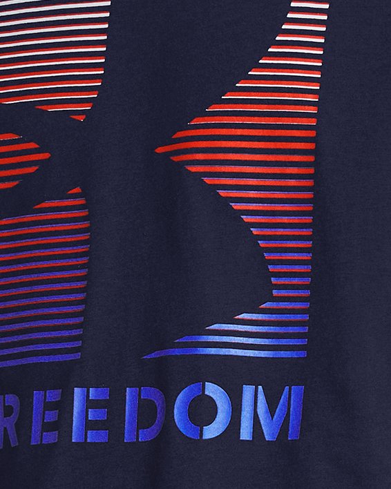 Under Armour Boys' UA Freedom Chest Flag Short Sleeve T-Shirt