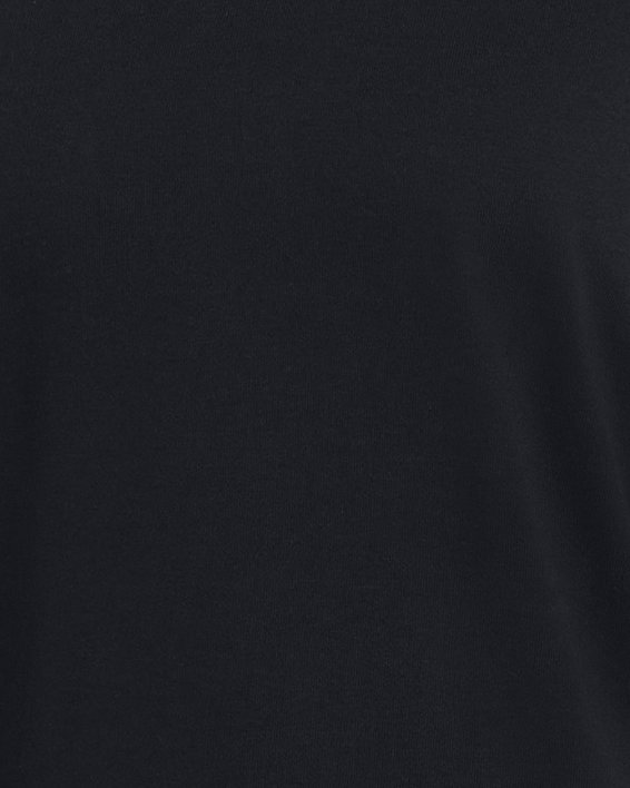 UA Heavyweight Kurzarm-Oberteil mit besticktem Aufnäher mit Oversize-Passform im Boyfriend-Stil für Damen, Black, pdpMainDesktop image number 0