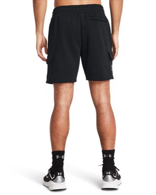 男士UA Icon Fleece Cargo短褲 image number 1