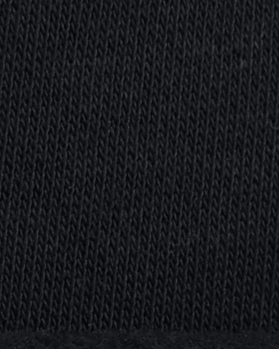 Men's UA Icon Fleece Cargo Shorts in Black image number 3