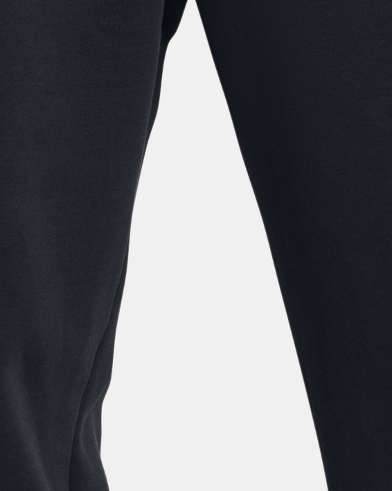 男士UA Icon Fleece Puddle長褲 in Black image number 0