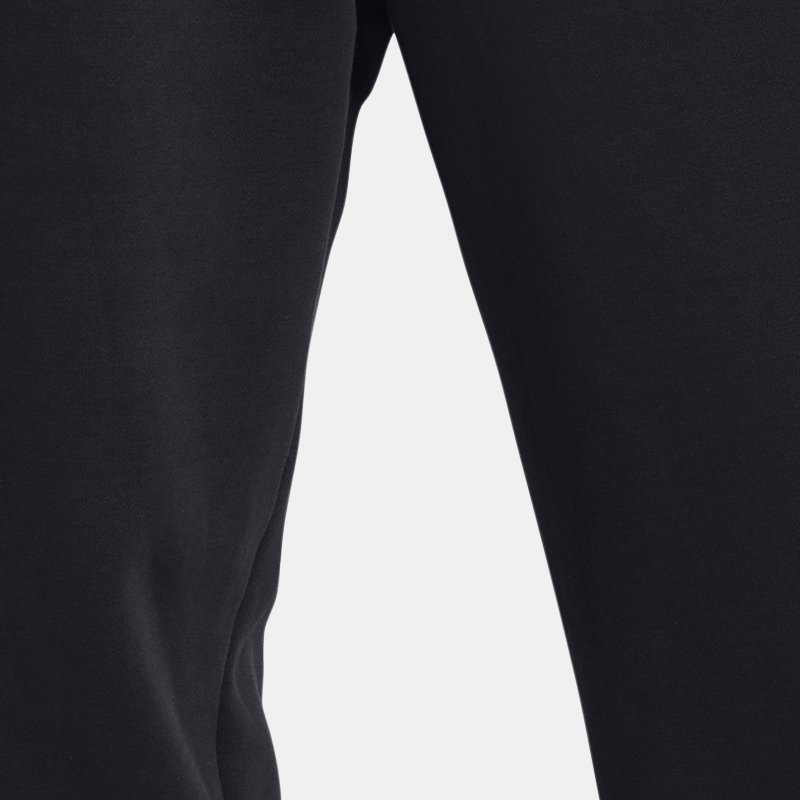 Men's Under Armour Icon Fleece Puddle Pants Black / Steel XXL
