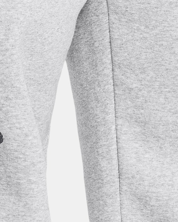 Men's UA Icon Fleece Puddle Pants, Gray, pdpMainDesktop image number 0