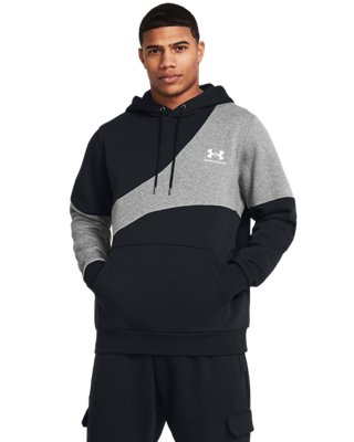 UA Icon Fleece Blocked, Black, pdpMainDesktop image number 0