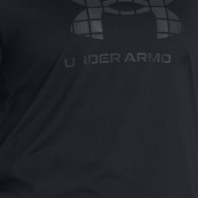 Haut à manches courtes Under Armour Tech™ Big Logo pour femme Noir / Noir XXL