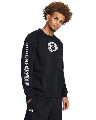 UA Rival Fleece Multiprint, Black, pdpMainDesktop image number 0