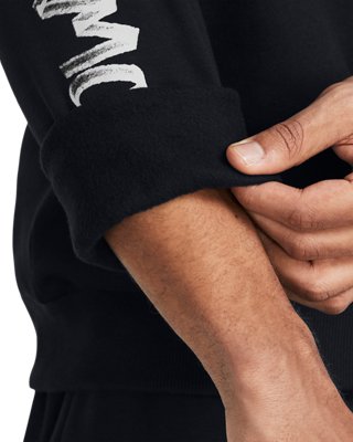 UA Rival Fleece Multiprint, Black, pdpMainDesktop image number 2