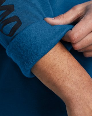 UA Rival Fleece Multiprint, Blue, pdpMainDesktop image number 2