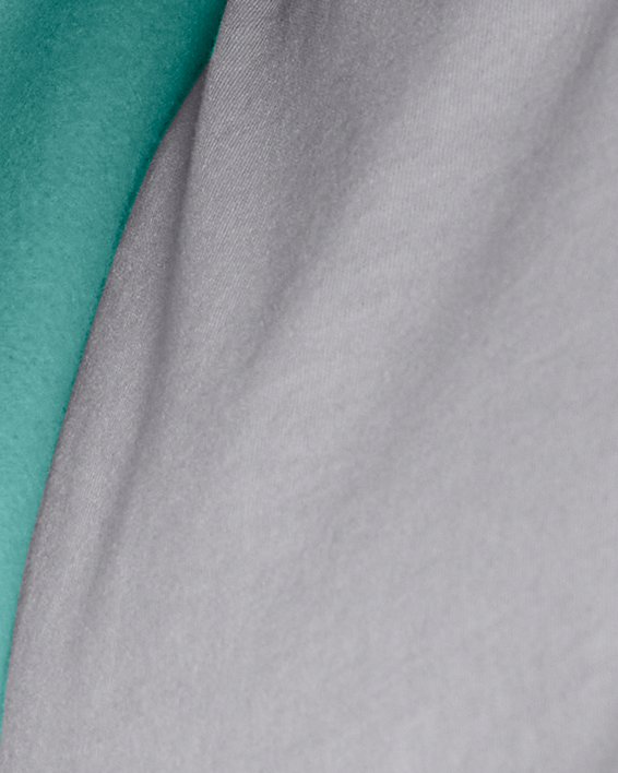 Men's UA Rival Fleece Colorblock Full-Zip, Green, pdpMainDesktop image number 2