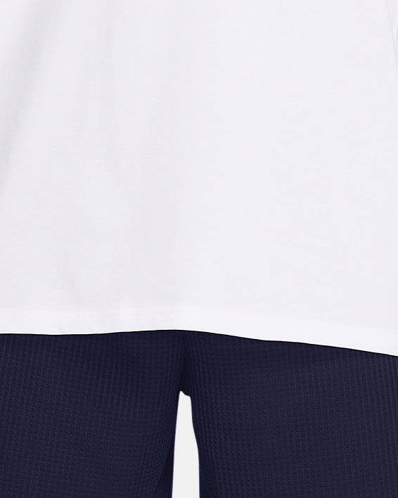 Men's UA Rival Waffle Shorts in Blue image number 2