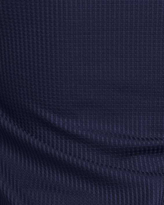 Sudadera con capucha y textura tipo gofre UA Rival para hombre, Blue, pdpMainDesktop image number 1