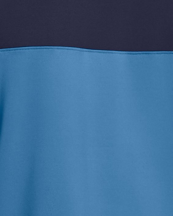 Men's UA Tee To Green Color Block Polo, Blue, pdpMainDesktop image number 1