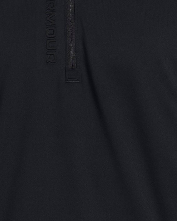 Herenjack UA Storm Midlayer met korte rits, Black, pdpMainDesktop image number 0