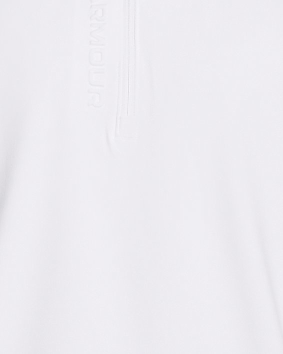 Koszulka męska z zamkiem do połowy długości UA Storm Midlayer, White, pdpMainDesktop image number 0