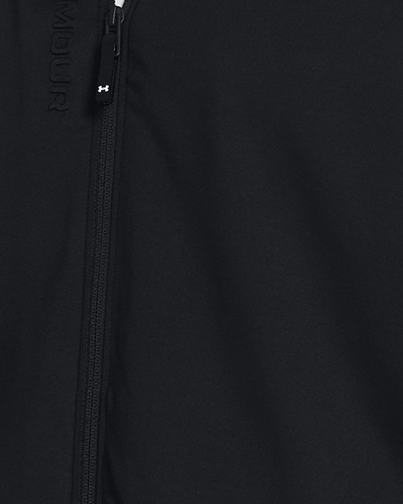 Haut intermédiaire entièrement zippé UA Storm pour homme, Black, pdpMainDesktop image number 0