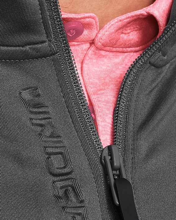 Men's UA Storm Midlayer Full-Zip, Gray, pdpMainDesktop image number 2