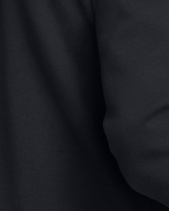 Men's UA Tour Tips Full-Zip Bomber Jacket in Black image number 1
