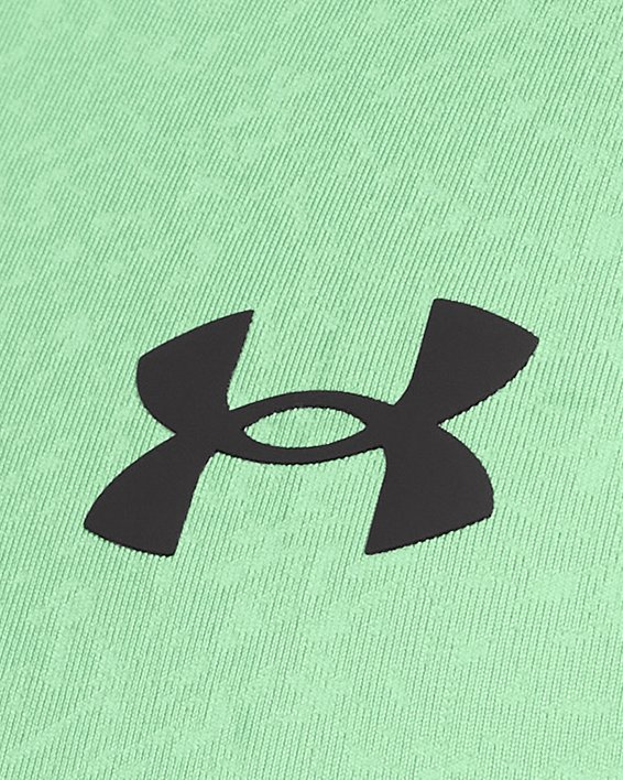 男士UA Playoff 3.0 Coral Jacquard Polo衫 in Green image number 2