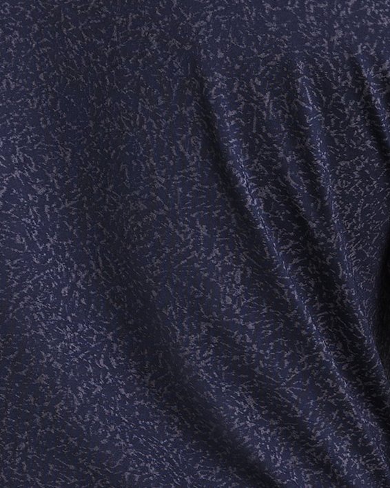 男士UA Playoff 3.0 Coral Jacquard Polo衫 in Blue image number 1