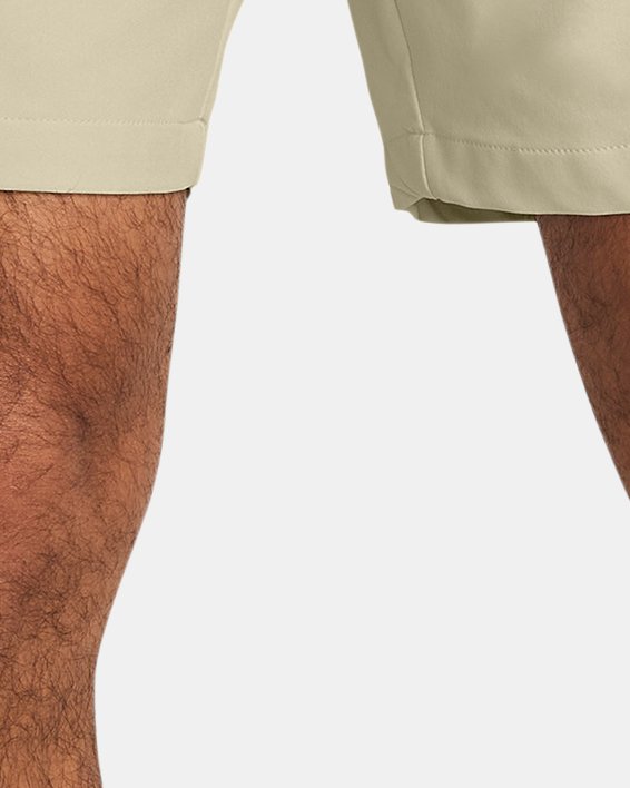 Men's UA Drive Deuces Shorts in Brown image number 0