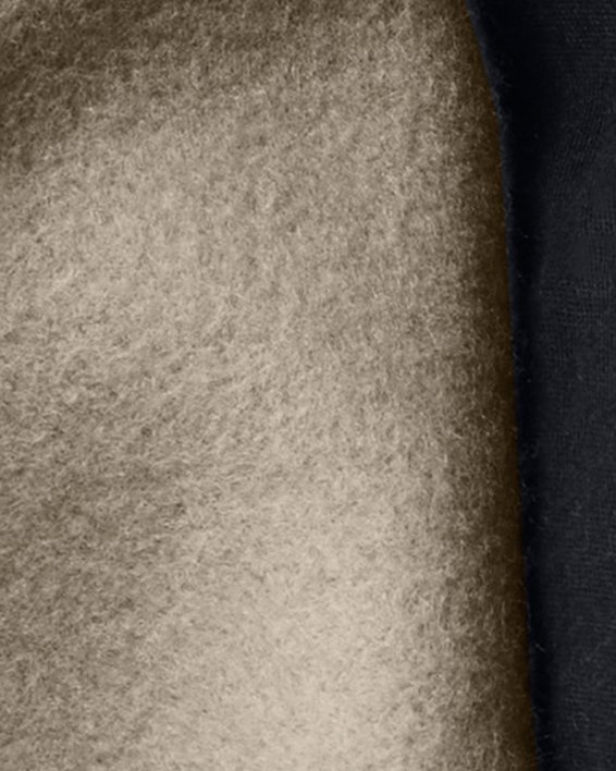 Men's Project Rock Essential Fleece Full-Zip, Brown, pdpMainDesktop image number 2