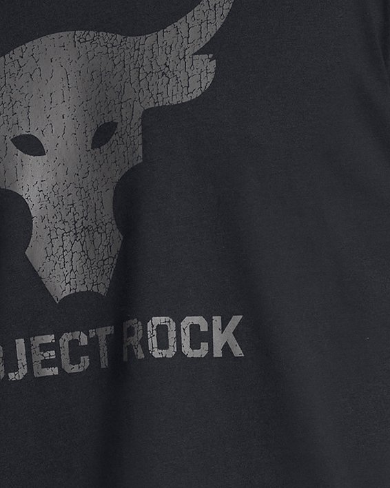 Men's Project Rock Payoff Graphic Short Sleeve, Black, pdpMainDesktop image number 0