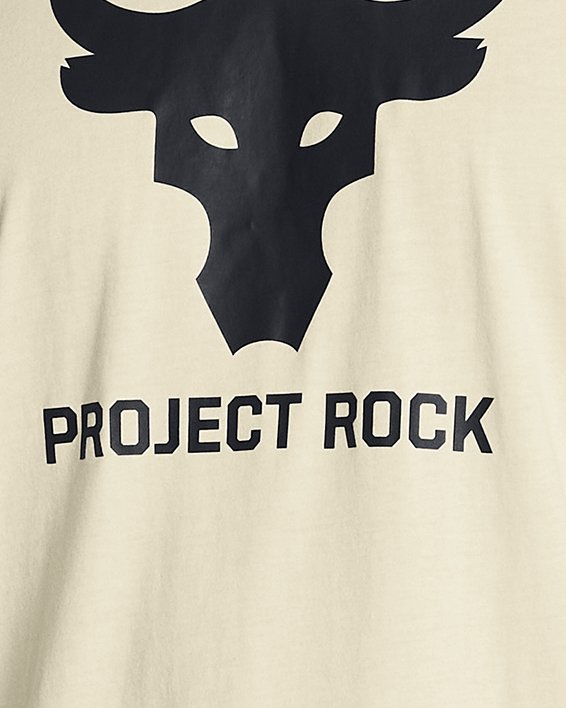 Men's Project Rock Payoff Graphic Short Sleeve in Brown image number 0