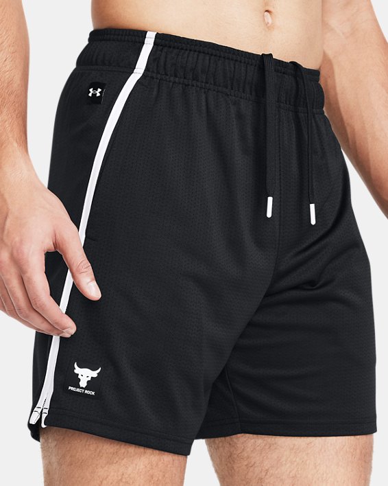 Men's Project Rock Payoff Mesh Shorts