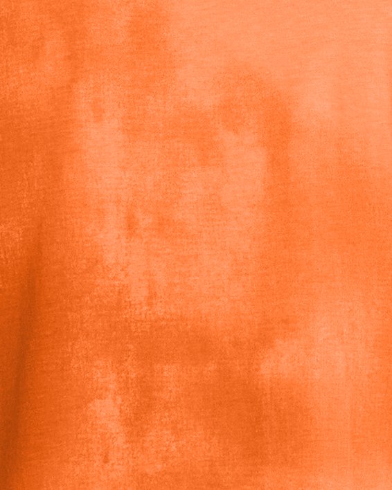 Men's Project Rock Payoff Printed Graphic Short Sleeve, Orange, pdpMainDesktop image number 1