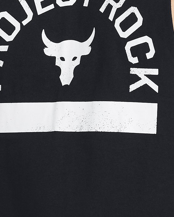 เสื้อแขนกุด Project Rock Payoff Graphic สำหรับผู้ชาย in Black image number 0