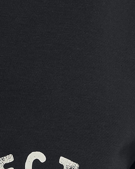 Shorts Project Rock Essential Fleece da uomo, Black, pdpMainDesktop image number 4