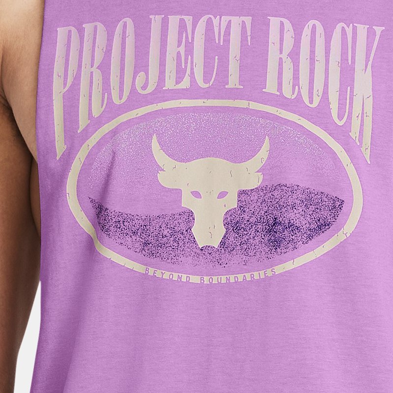 Under Armour Project Rock Balance Tanktop für Herren Provence Violett / Violett Ace / Silt XS