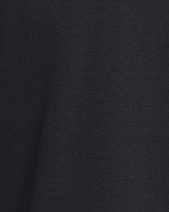 Men's Project Rock Terry Payoff Short Sleeve Hoodie, Black, pdpMainDesktop image number 1